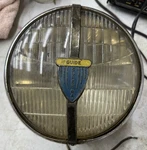 Early Vintage Guide Super Ray Driving Light Large Passing Lamp Old Auto #1. Fixed Price $799.95.