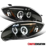 Fit 2006-2012 Mitsubishi Eclipse Black Led Halo Projector Headlights Left+right. Fixed Price $202.99.