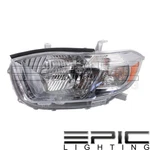Headlight Headlamp For 2008-2010 Toyota Highlander Hybrid Left Driver Lh. Fixed Price $103.91.