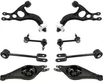 Rear Upper Lower Trailing Control Arms & Sway Bar Links Ford Flex 2009-2011. Fixed Price $513.00.
