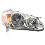 For 2003-2004 Corolla Front Right Headlight Amber & Clear Plastic 81110-02200 V. Fixed Price $137.95.