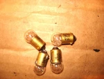Dash Gauge Housing Light Bulb, #53 (12V), New SET/4. 55-63 Chevy Cars, Corvette. Fixed Price $5.45.