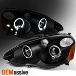 For 02-2004 Acura Rsx Integra DC5 Black Halo Projector Led Headlight Replacement. Fixed Price $144.99.
