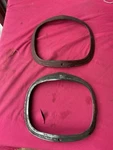 1939 Plymouth Head Light Lite Lamp Door Bezel Mopar Pair 698741 698742. Fixed Price $89.00.