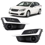 For Subaru Impreza 2015-2016 Front Bumper Fog Light Cover Bezel Frame Left&right. Fixed Price $48.18.