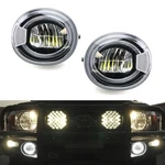 High Power Led Fog & Halo Drl Light Kit, Fit Arb Summit Bumper Tundra Sequoia. Fixed Price $134.09.