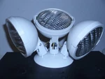Dual Lite SRHTW1212 Triple Remote Light Head Fixture: 12V, 12W Halogen. Fixed Price $24.00.
