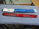 Nos 1985 1986 Mercury Cougar Rear Taillight Taillamp Lens Reflector Asby. Fixed Price $89.99.