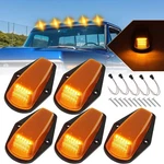 5PCS Ford F150 F250 F350 1973-1997 Roof Top Cab Lights Amber Marker. Fixed Price $32.99.