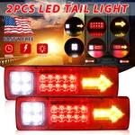 2PCS Utility Trailer Led Tail Light Kit Stop Rear Brake Turn Indicator. Fixed Price $12.79.