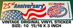 Autozone Super Chevy Show 25 Th Anniversary - Vintage Original Decal Sticker. Fixed Price $9.35.