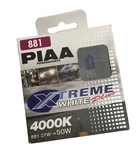Piaa 881 Xtreme White Plus Halogen Bulbs 4000K 27W - 50W 70822. Fixed Price $36.99.