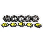 Kc Hilites 91306 32" PRO6 Gravity Led 5 Lights Black Bar System 100W Combo Beam. Fixed Price $1459.99.