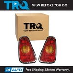 Trq Rear Tail Lights Set Driver & Passenger Side Fits 2002-2006 Mini Cooper. Fixed Price $94.95.
