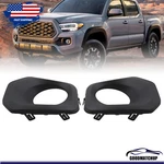 For Toyota Tacoma 2016-2022 Pair Bumper Fog Light Cover Bezel Left & Right Side. Fixed Price $20.39.