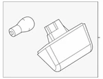 Oem New 2010-2013 Ford Transit Connect Mini Cargo License Lamp 9T1Z-13550-A. Fixed Price $23.17.