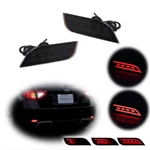 Smoked For 08-14 Subaru Impreza Wrx Sti Led Rear Bumper Stop Brake Lights Lamp. Fixed Price $22.99.