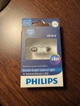 1X Philips X-treme Vision Led Interior Light C5W 38MM White 128596000KX1. Fixed Price $25.99.