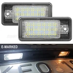 2PCS 18 Led Error Free License Plate Light Lamp For Audi A3 A4 S4 B6 B7 A6 A8 Q7. Fixed Price $11.99.