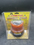 Wolo 3300-A Flashing Strobe Caution Light Amber Lens 12V Magnet Mount. Fixed Price $19.99.