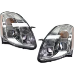 Headlight Set For 2005-2006 Nissan Maxima Left And Right With Bulb 2PC. Fixed Price $264.64.