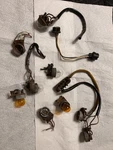 Mercedes W108 Turn Signal Wires, Customary On Euro Headlights. Fixed Price $150.00.