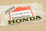 Nos Honda TRX250 Recon Front Fender Emblem Logo Mark Decal 87124-HM8-670 Zc. Fixed Price $32.99.