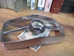 Cadillac Gm Parking Turn Tail Light Lamp Chrome Trim Bezel Bumper 1962 5953139. Fixed Price $75.00.
