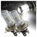 2PC Fit Suzuki Toyota H4 White 6 Led 30W Projector Low Beam Fog Light Bulb. Fixed Price $25.35.