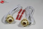 Chevy Gm Side Marker Lamp Light Sockets 194A Style Wedge Bulb Wire Pigtail. Fixed Price $20.80.