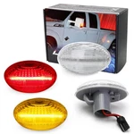 Clear Lens Front/rear 48-LED Wheel Fender Side Marker Lamps For 99-10 F350 F450. Fixed Price $32.09.