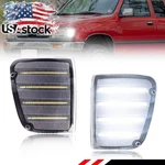 2X Clear White Led Front Corner Parking Signal Lights For 1993-1998 Toyota T100. Fixed Price $79.99.