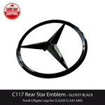 For Mercedes Cla W117 C117 Rear Boot Star Badge Emblem Gloss Black A1178170016. Fixed Price $28.95.