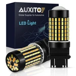 2X 4157 3157 White Amber Switchback Turn Signal Led Driving Light For Chevy. Fixed Price $18.04.