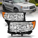 2006-2008 Subaru Forester Factory Headlights Assembly Headlamps L+r 07. Fixed Price $103.89.