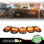 5PCS Smoked Cab Roof Mark Amber Led Lights Kit For Dodge Nissan Trucks Universal. Fixed Price $28.99.