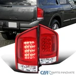 Fits 05-15 Armada Red/clear Led Tail Lights Rear Brake Reverse Lamps Pair. Fixed Price $125.95.