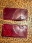 Lucas 2515 Grade Sealed Reflex Reflectors For Triumph Mg Jaguar Lotus Etc. Fixed Price $18.00.