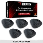 Recon 264142BK Led Cab Roof Light Kit Smoked/amber 99-16 Super Duty. Fixed Price $59.95.