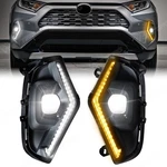 For 2019-2025 Toyota RAV4 Front Led Drl Fog Light Kits Driving Lamps W/ Turn. Fixed Price $118.96.