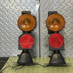 2 Flasher Light D4NN13N310A Lamp Reflector Holland 755 Tractor Loader Backshoe. Fixed Price $79.99.