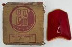 New Old Stock Tail Lens For 1939 Dodge Models Mopar #691753. Fixed Price $70.00.