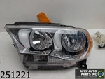 Aft 2013 Dodge Durango 3.6L Driver Left Headlight Halogen Black. Fixed Price $129.99.