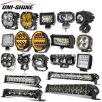 2"3"4"7"9" Led Driving Worklights Spot Flood Pods Offroad Suv Truck Fog Lamp Utv. Fixed Price $99.99.