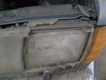 Driver Left Headlight 126 Type Fits 86-91 Mercedes 420 1461897 Lamp Assembly. Fixed Price $90.00.