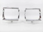 Fit For Toyota Pickup 1989-91 2WD Headlight Door Bezel Chrome Case & Clips. Fixed Price $55.22.