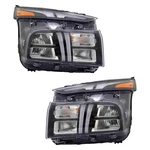 For Hyundai Santa Fe 21-23 Headlight Set Driver & Passenger Side Replacement. Fixed Price $1532.88.