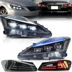Vland Headlights W/sequential Turn+tail For Lexus IS250 IS350 Isf 2006-14. Fixed Price $199.99.
