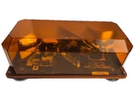Wolo Priority 3500M-A Amber Mini Light Bar Halogen 12V Magnetic Tested Works. Fixed Price $79.99.