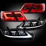 Vland Led Headlights+red/smoked Tail Set Kits For Toyota Camry 2010-2011. Fixed Price $389.99.